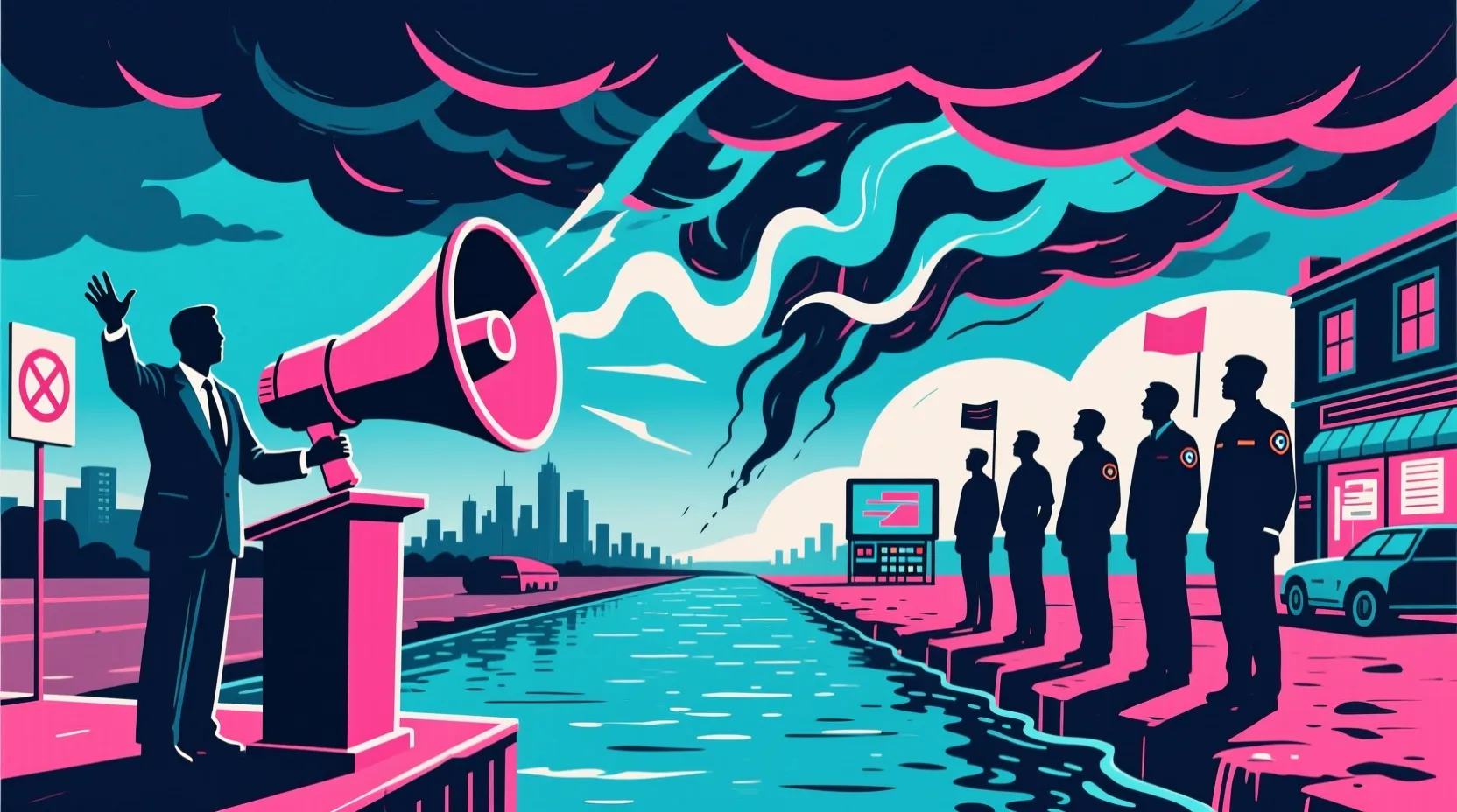 Farage says Trump's Iran threats went way too far