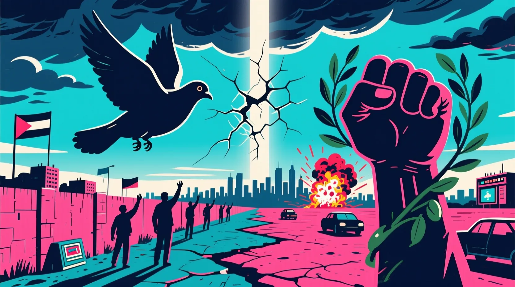 Trump's sudden ceasefire with Iran is already showing cracks