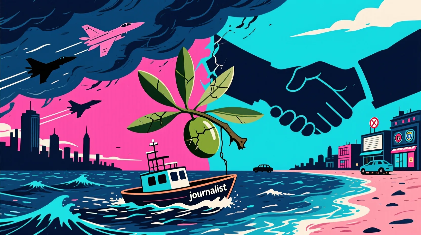 Trump ends up with a shaky Iran ceasefire after a rush to free an American journalist