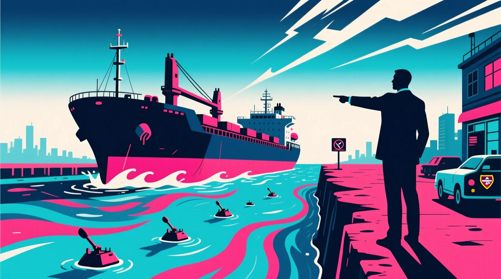 Trump warns Iran over shipping fees in Strait of Hormuz as tensions flare