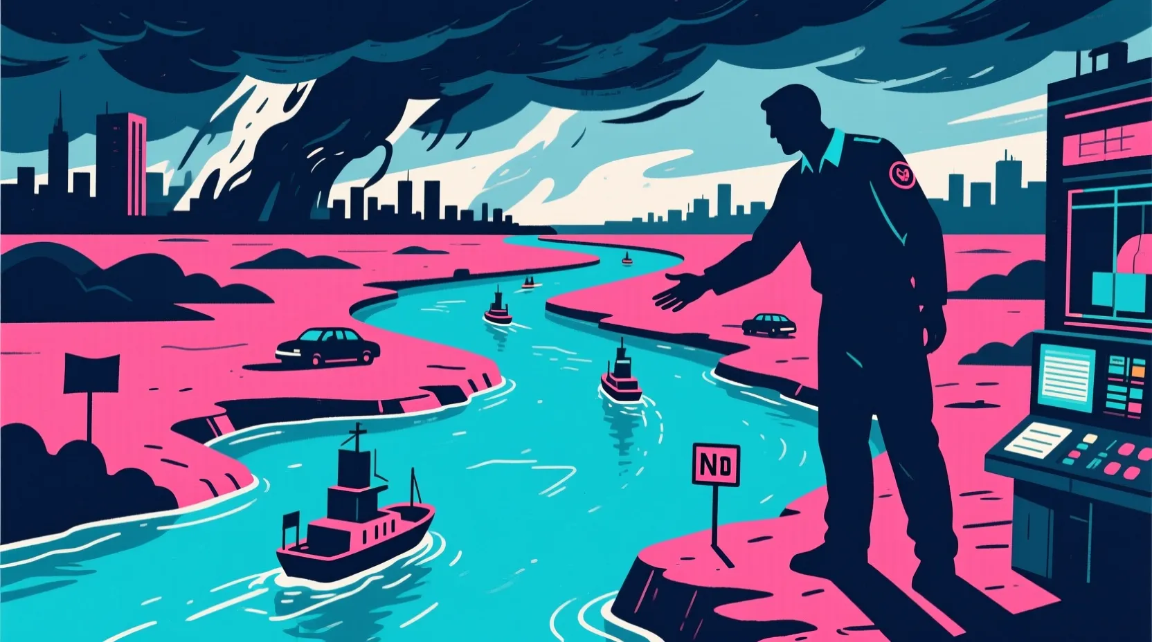 Trump warns Iran not to start charging ships for passage through the Strait of Hormuz