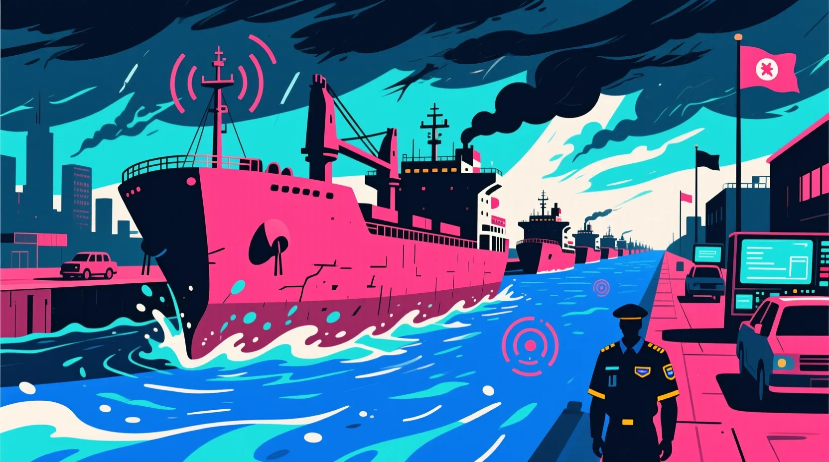 North Sea oil prices hit record high as Iran keeps hold over Hormuz