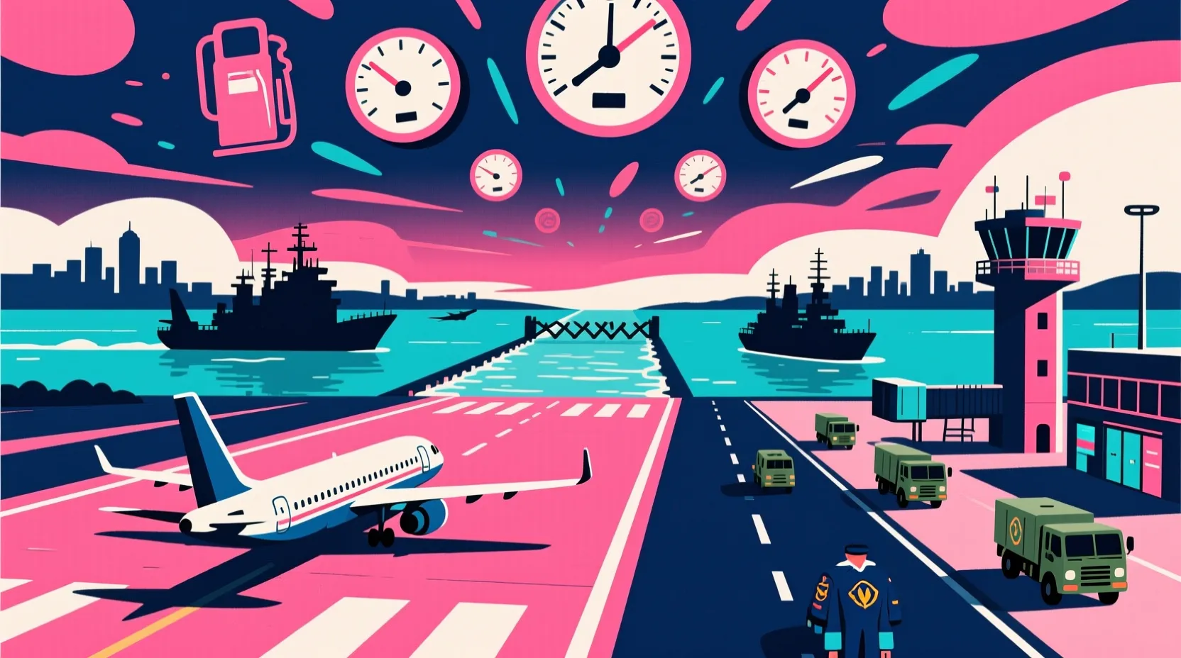 European airports could run low on jet fuel in three weeks if shipping lanes stay blocked