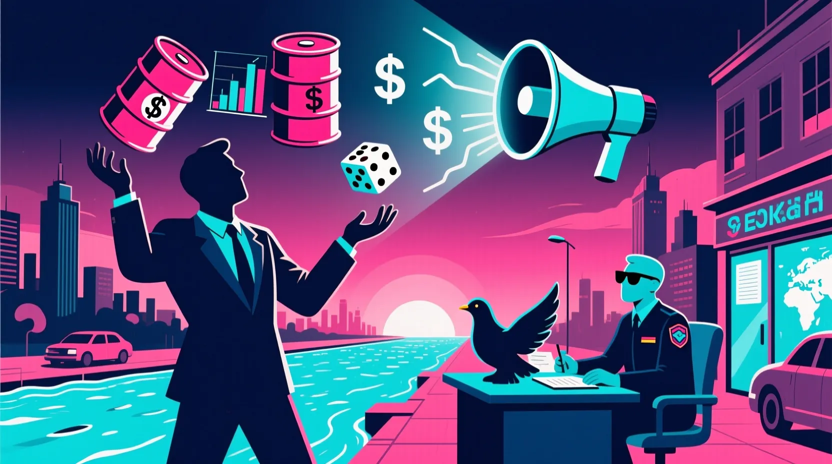 Trump's Iran stance stirs market bets and late-night jokes while Vance steps into tense diplomacy