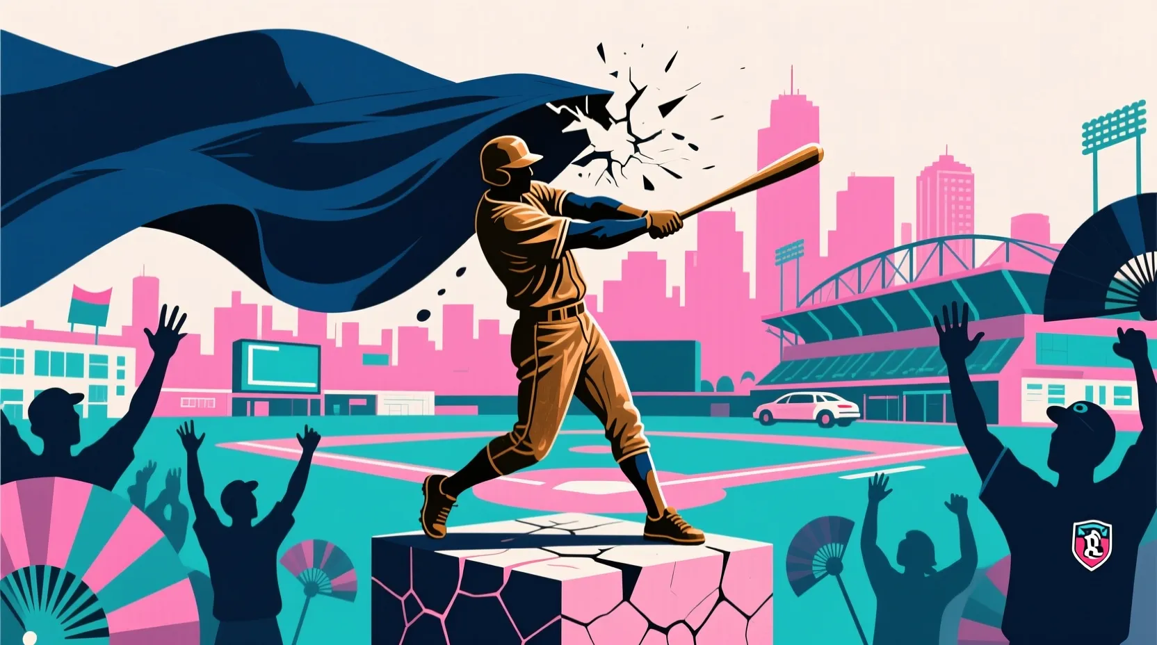 A statue of Ichiro Suzuki breaks as it's unveiled in Seattle