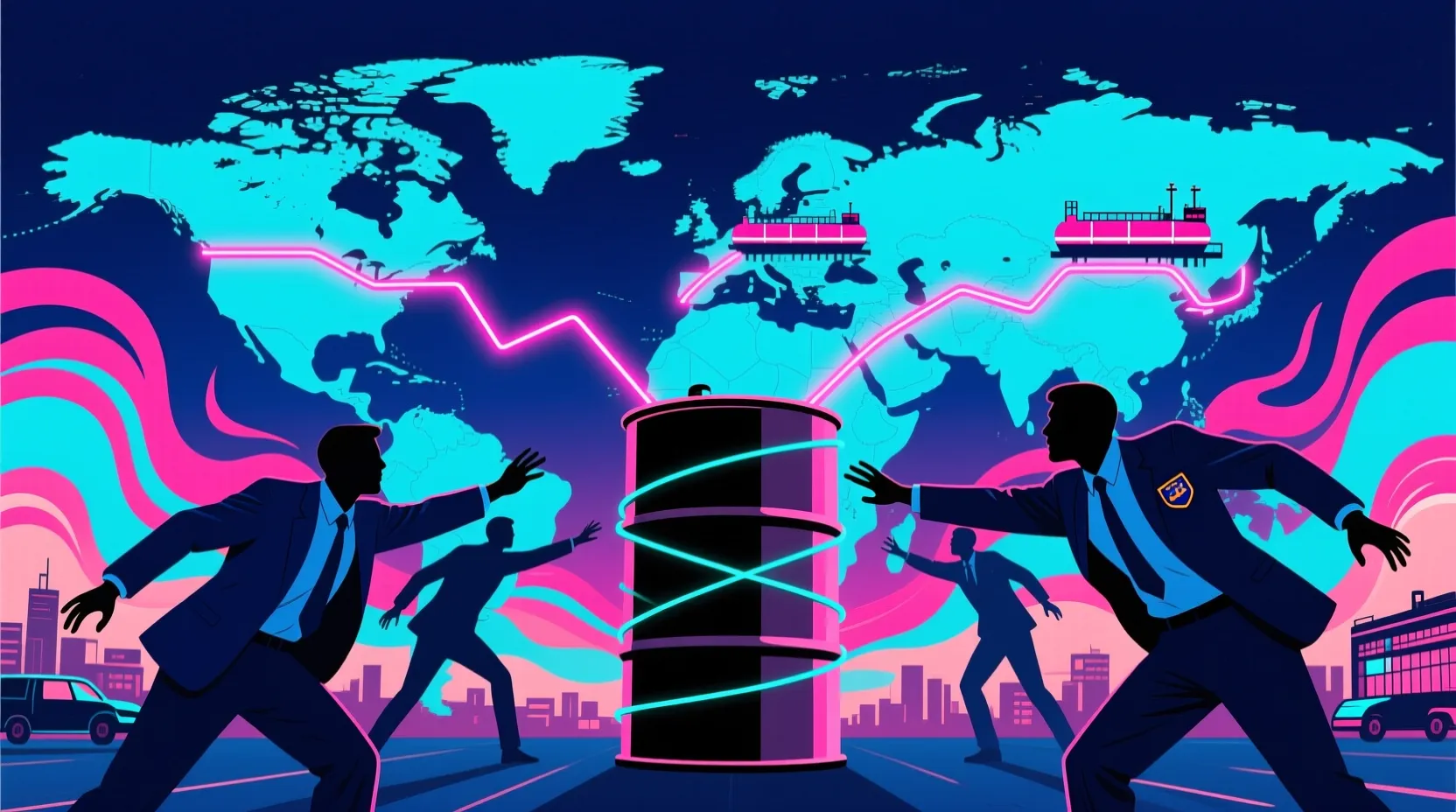 A scramble for oil barrels is sending shockwaves through the global market