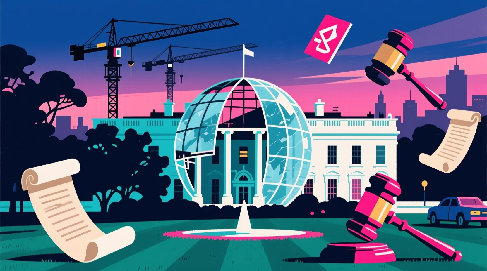 Trump's White House ballroom construction gets temporary green light from appeals court