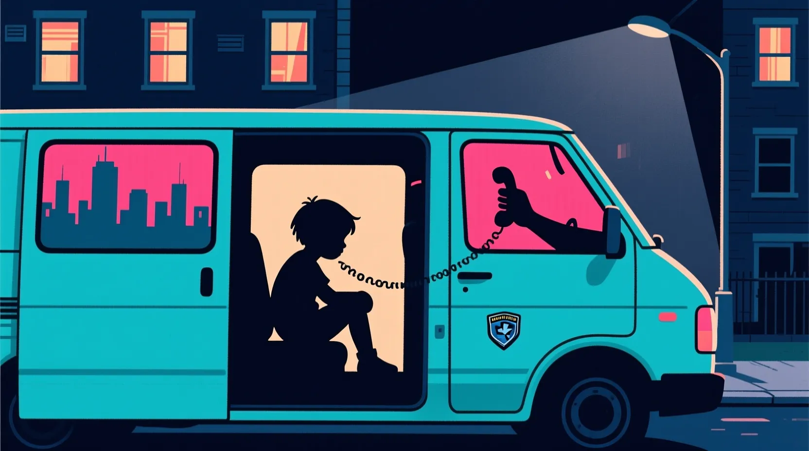 A 9-year-old boy was found locked in his dad's van for years, and neighbors had heard something was wrong