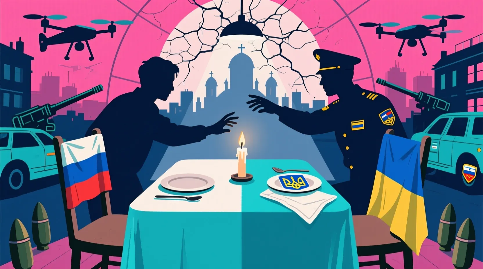 Ukraine and Russia trade blame after short-lived Easter ceasefire falls apart