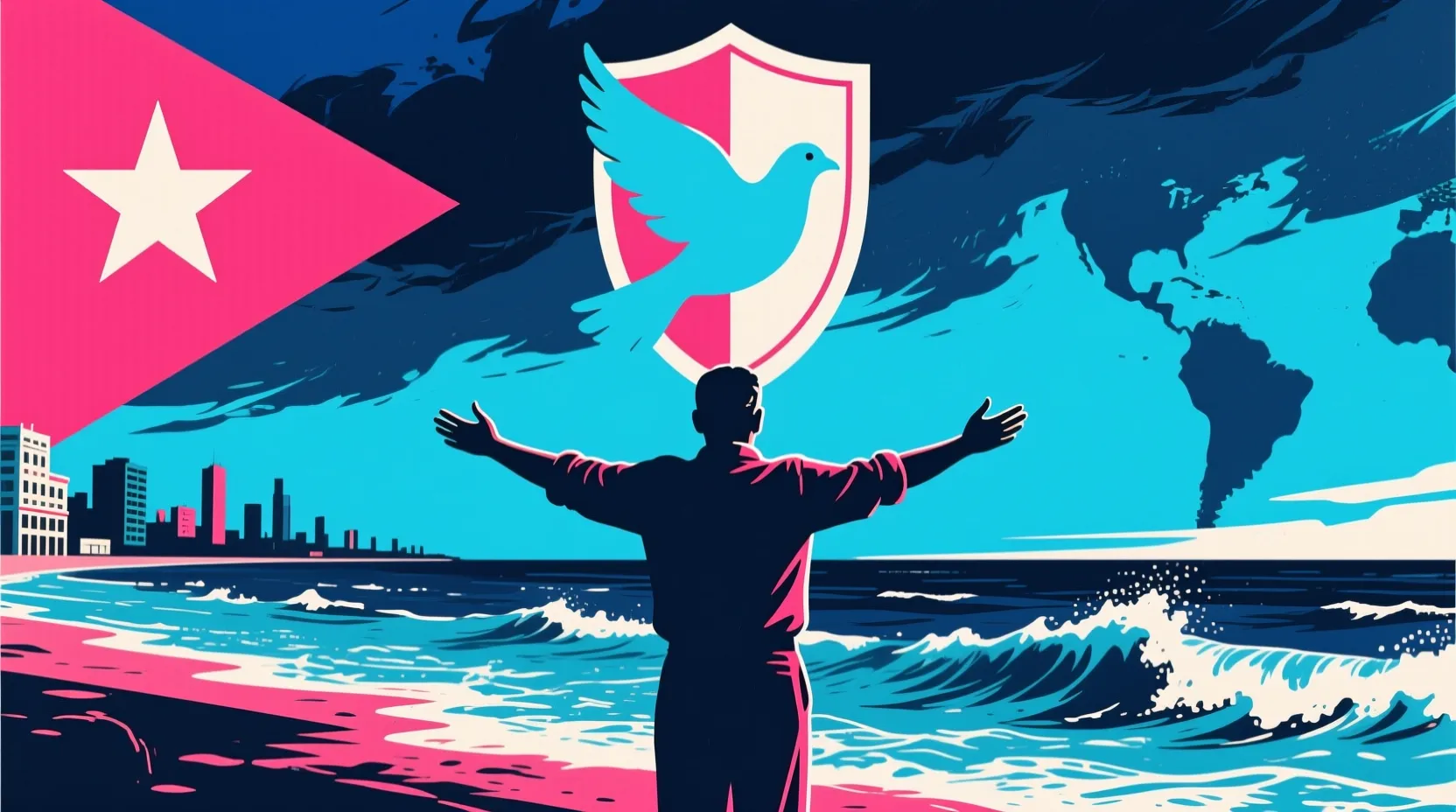 Cuba's president says the country will fight to the end if the US ever invades