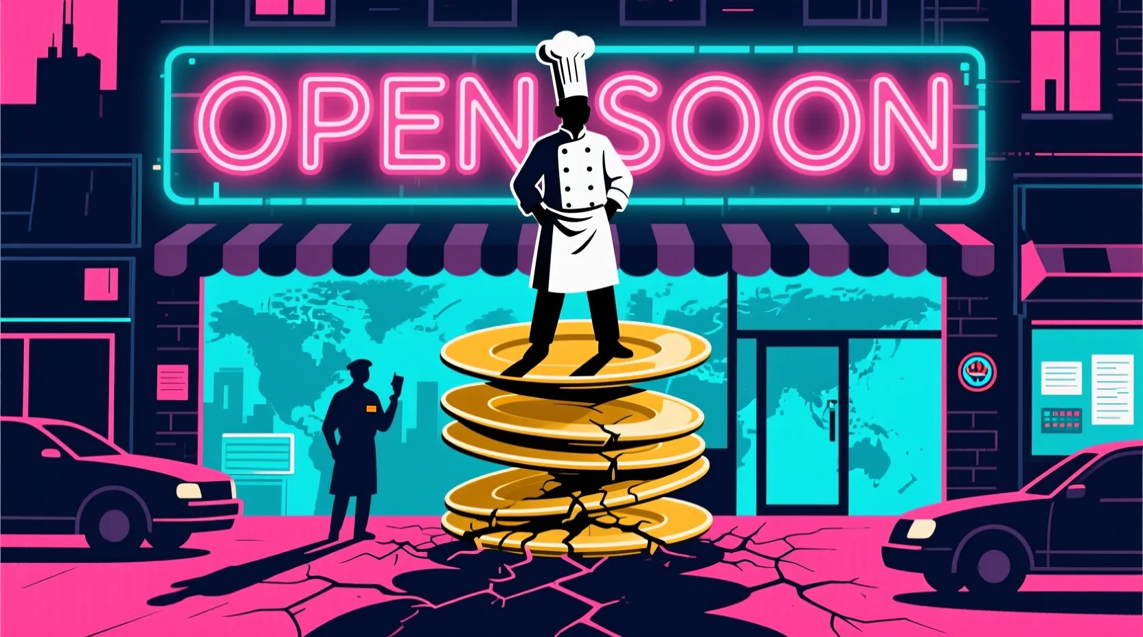 A Michelin-starred chef's big dreams hit a wall after serious accusations surface online