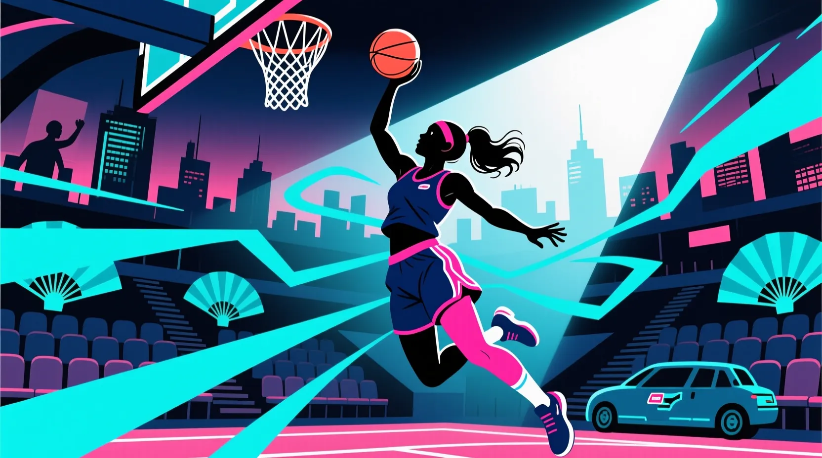 Sophie Cunningham says she's all in on Indiana's future after re-signing with the Fever