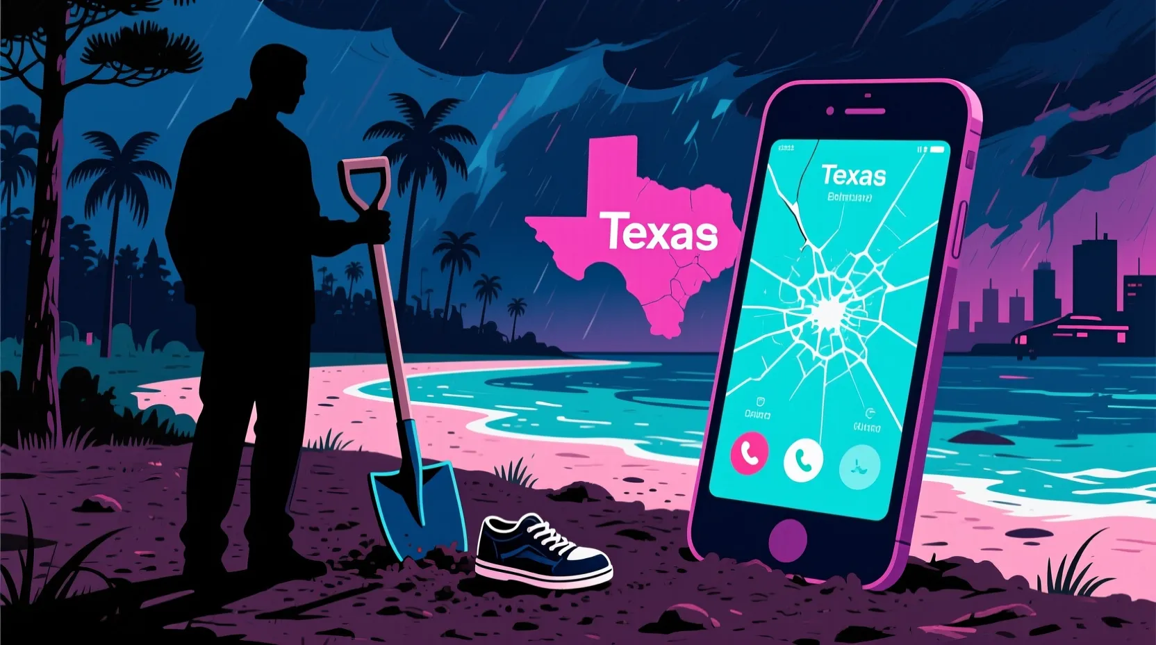 Husband arrested in decades-old cold case after wife's remains found in hidden grave