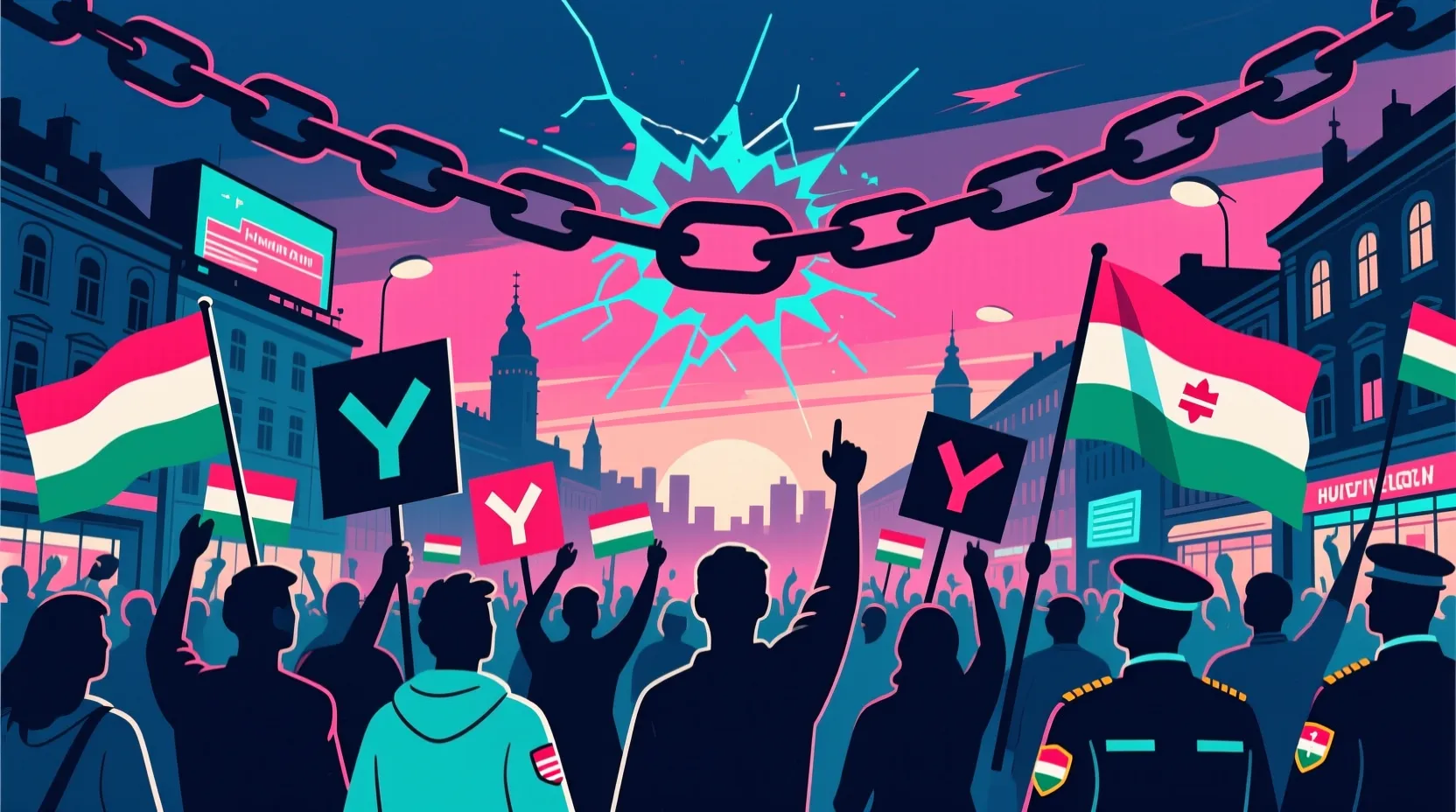 Hungarians show up in big numbers to vote out Viktor Orbán after 14 years