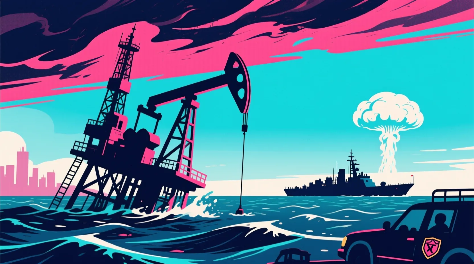 Markets brace for turmoil as oil jumps past $100 amid U.S.-Iran tensions