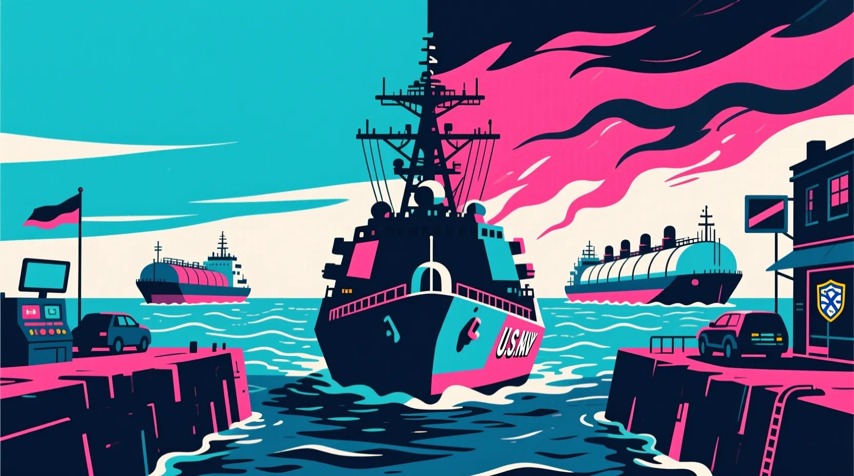 Trump tells Navy to block ships paying Iran near Hormuz as oil prices jump