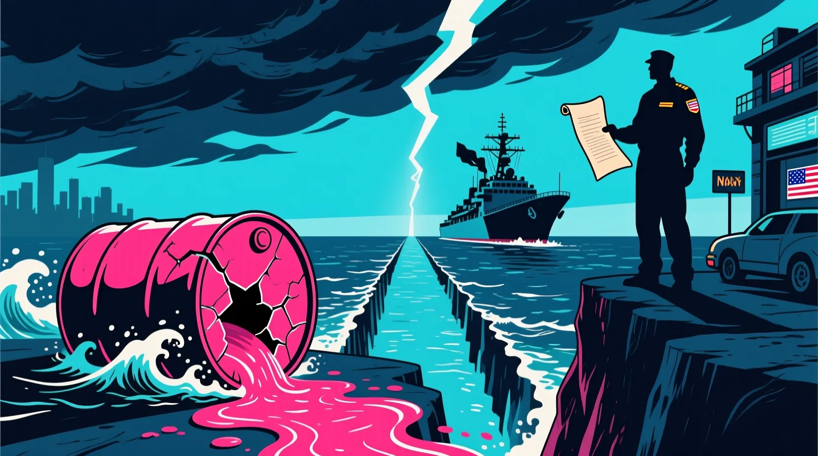 Oil prices jump past $100 after US-Iran talks stall and Navy moves into position