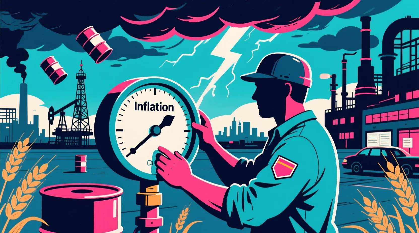 Wholesale inflation cooled more than expected last month even with the Iran war pushing up energy costs