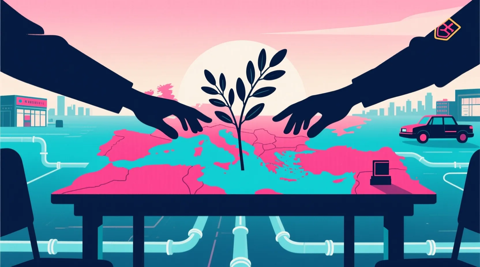 Rubio brings Israeli and Lebanese envoys together for rare peace talks in Washington