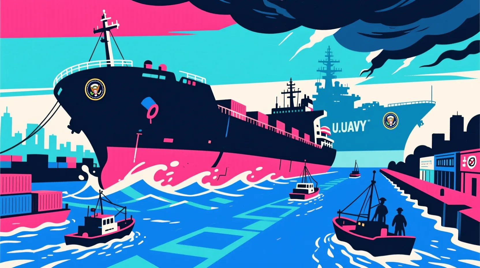 Trump's blockade at the Strait of Hormuz has markets and farmers on edge