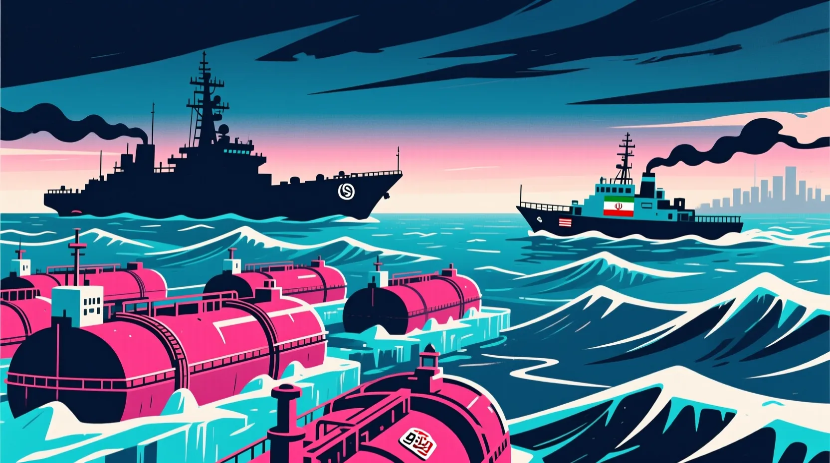 Ships stall in the Strait of Hormuz as US blockade tightens and new Iran talks loom