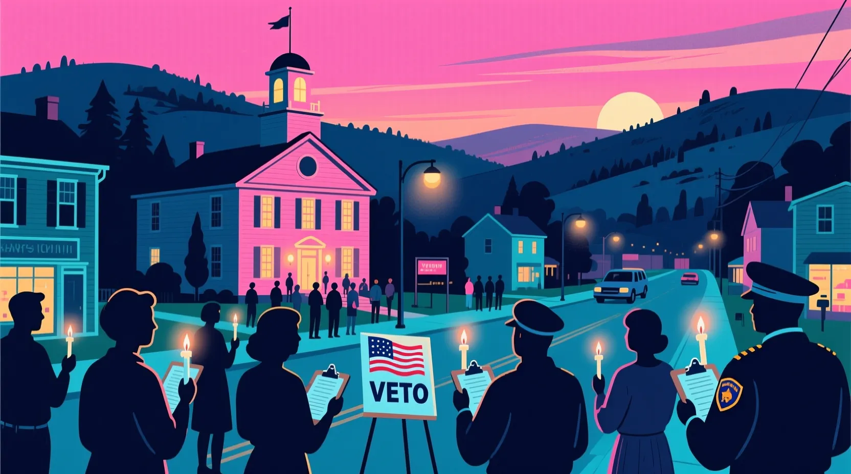 A small Massachusetts town is deciding whether to raise property taxes by half