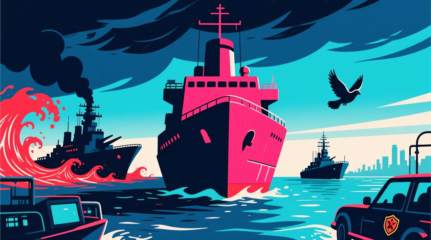 Iran threatens to shut down Gulf trade routes if US keeps up naval blockade