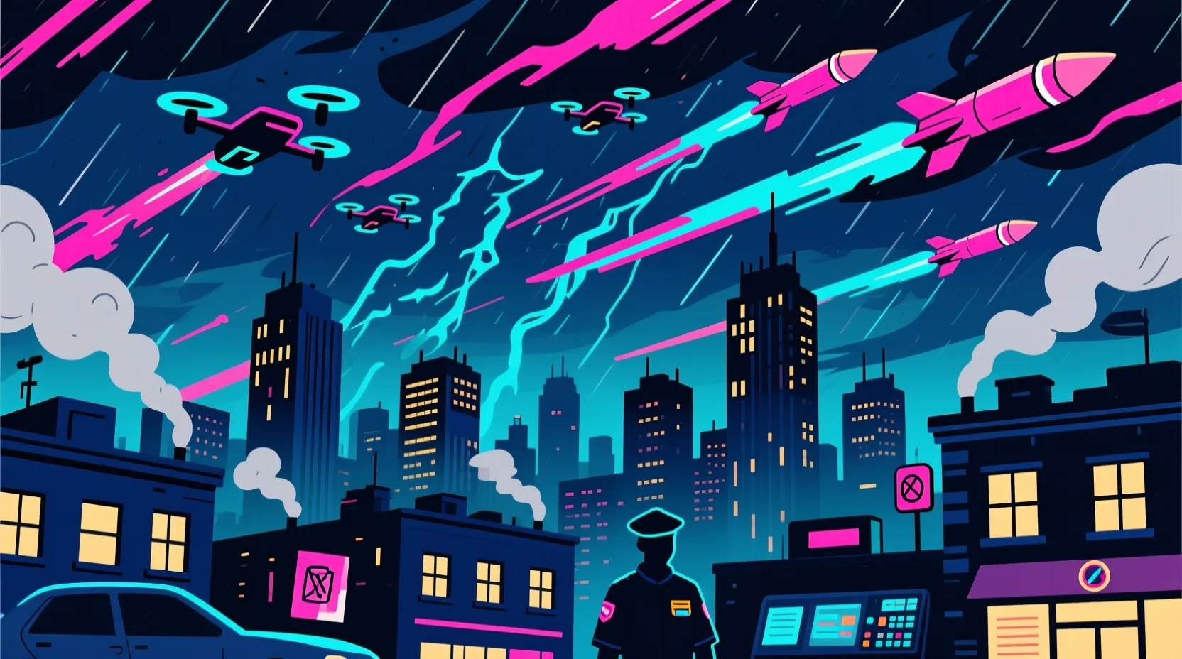 Russia hits Ukraine with massive wave of drones and missiles, killing at least 16