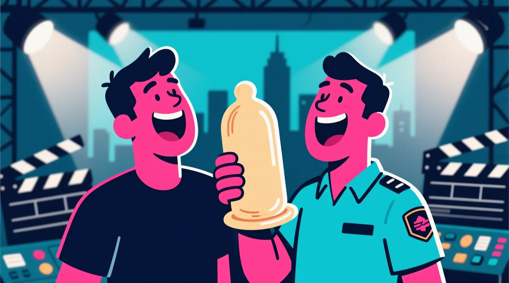 Mark Wahlberg and Paul Walter Hauser really went there for that condom scene in 'Balls Up'