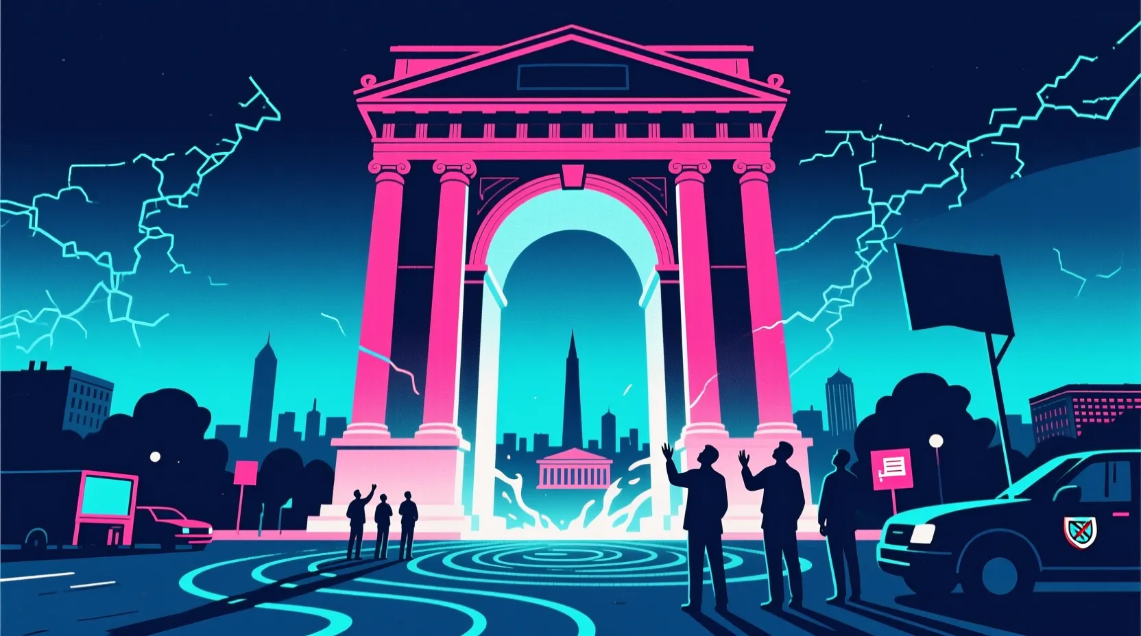 Trump's massive arch proposal gets green light from DC art panel