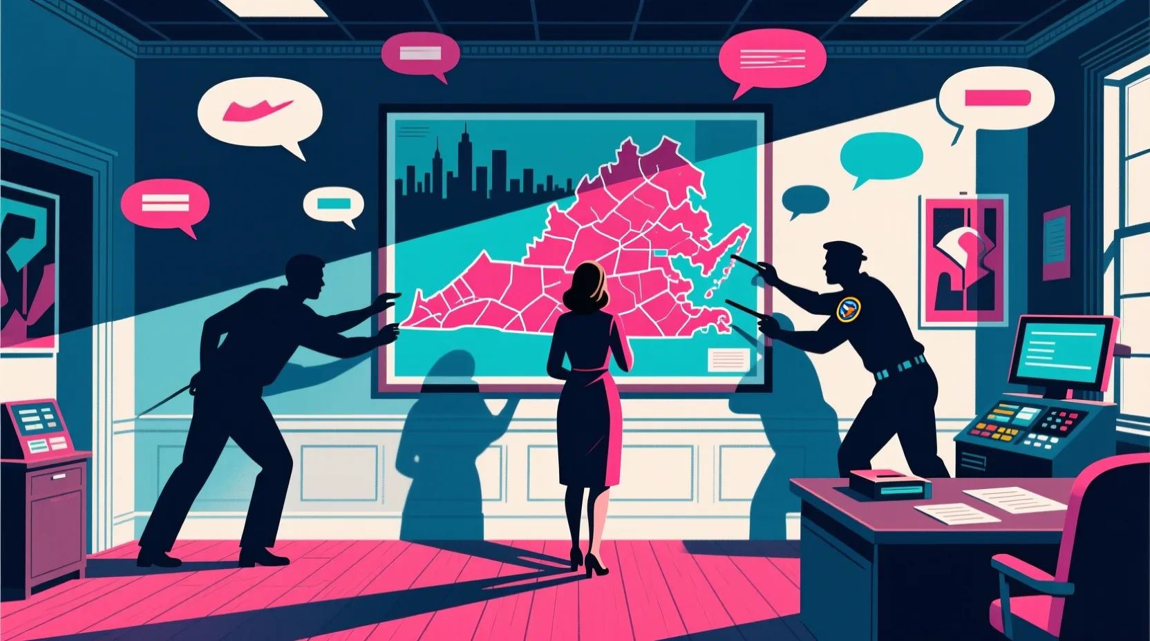 Democrats are stepping back from Spanberger as her poll numbers keep falling in Virginia