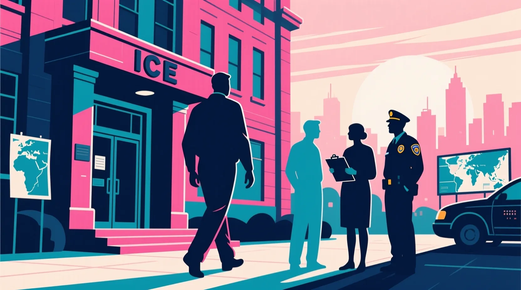 Acting ICE Director Todd Lyons is stepping down this spring