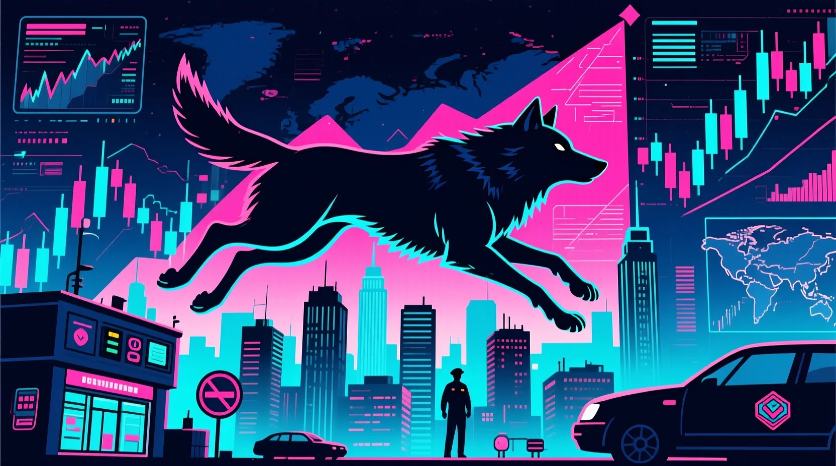 A wolf on the loose and a market on the edge in South Korea