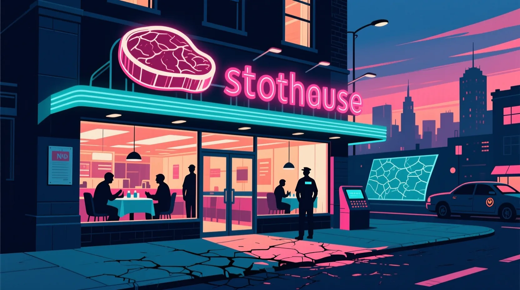 The company behind 801 Chophouse is restructuring through bankruptcy, but says restaurants will stay open