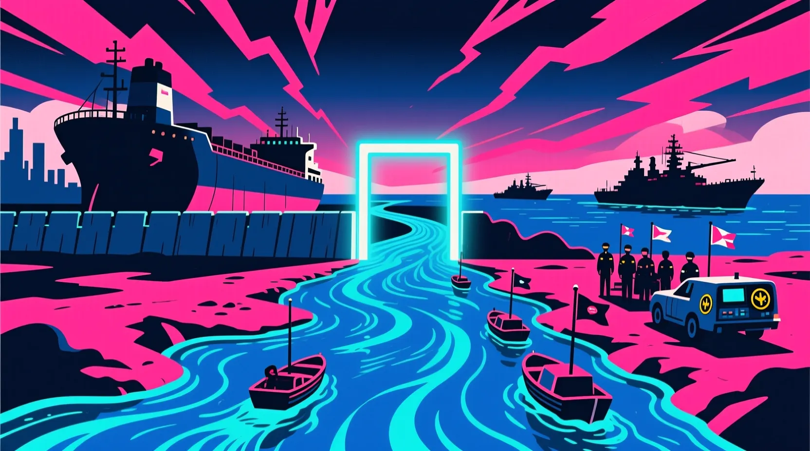 Iran says it's closing the Strait of Hormuz again, just a day after reopening it