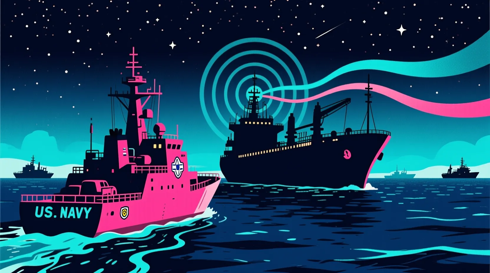 The US is getting ready to board and seize Iran-linked ships in international waters