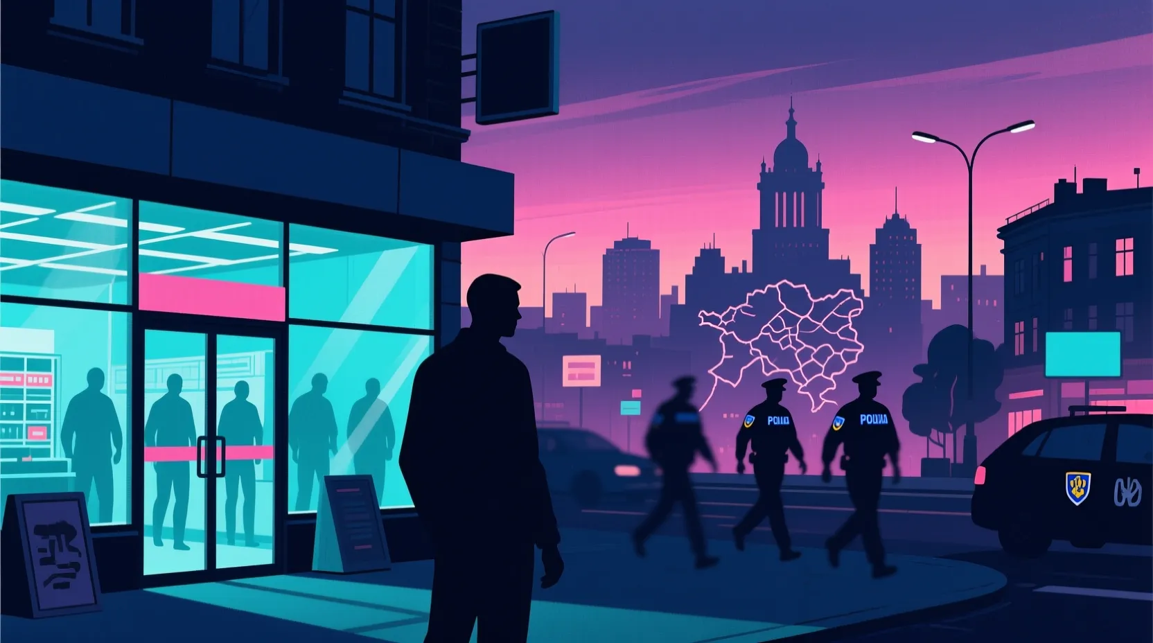 Gunman kills at least six in Kyiv before being shot by police