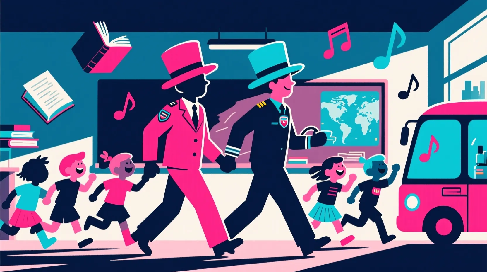 Obama and the new mayor of New York sang 'Wheels on the Bus' with kids, and people can't stop talking about it