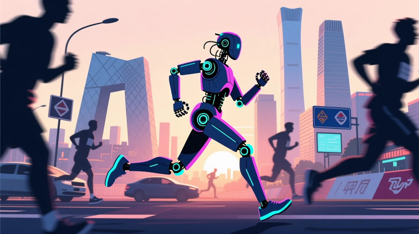 A robot just outran the fastest humans in the Beijing half marathon