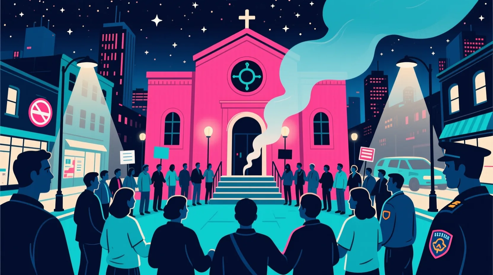 Someone tried to set a London synagogue on fire and police are treating it as a hate crime