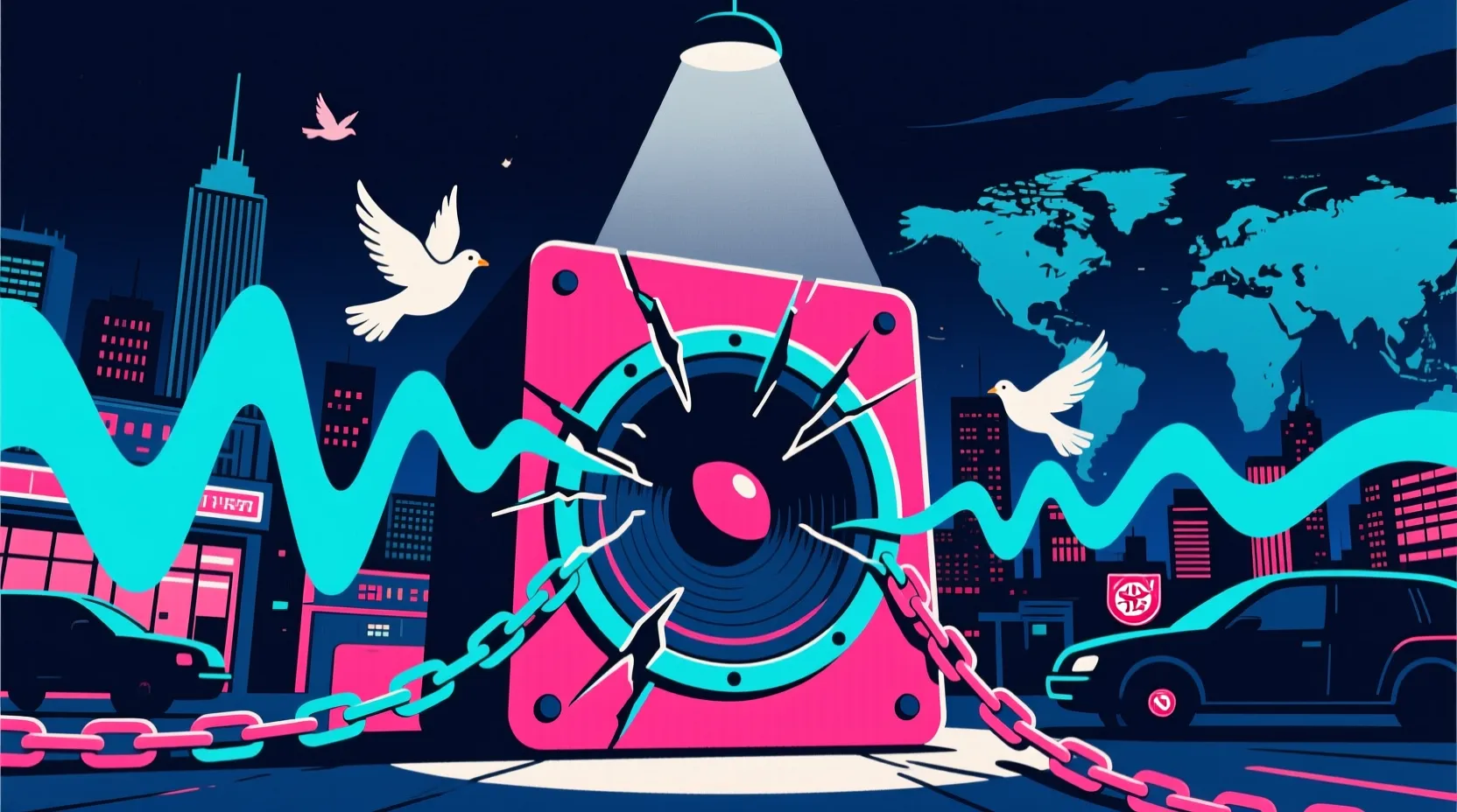 The Strokes close Coachella set with a protest video calling out US and Israeli actions in Gaza and Iran