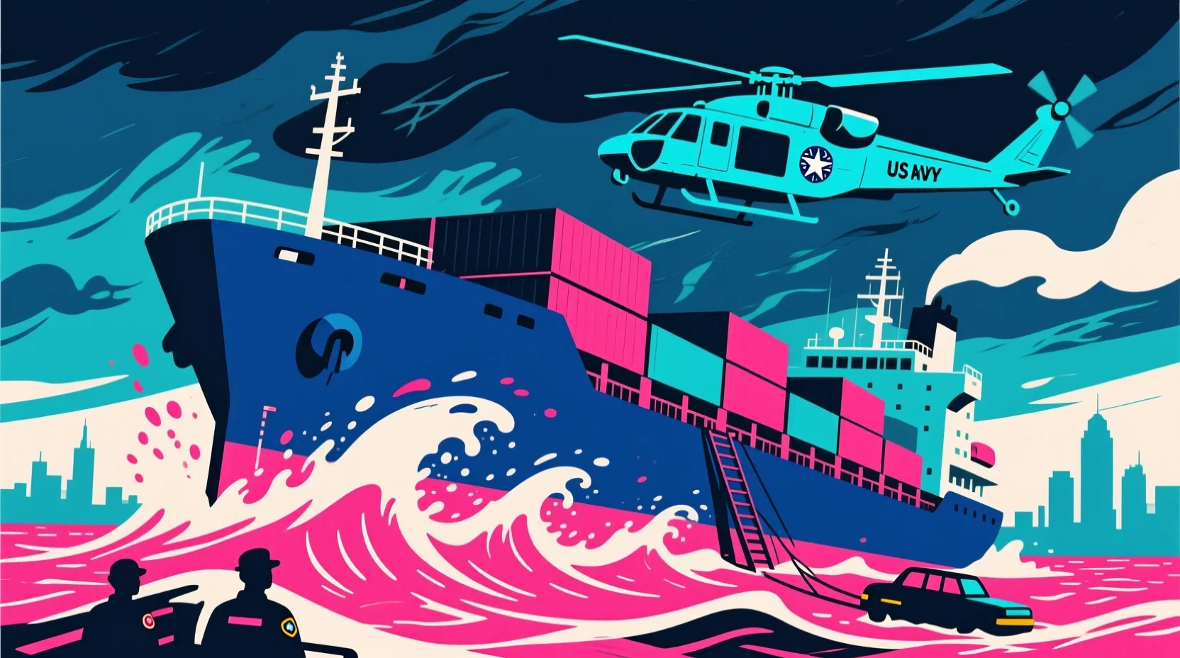 US Navy grabs Iranian ship just as new ceasefire talks were supposed to start