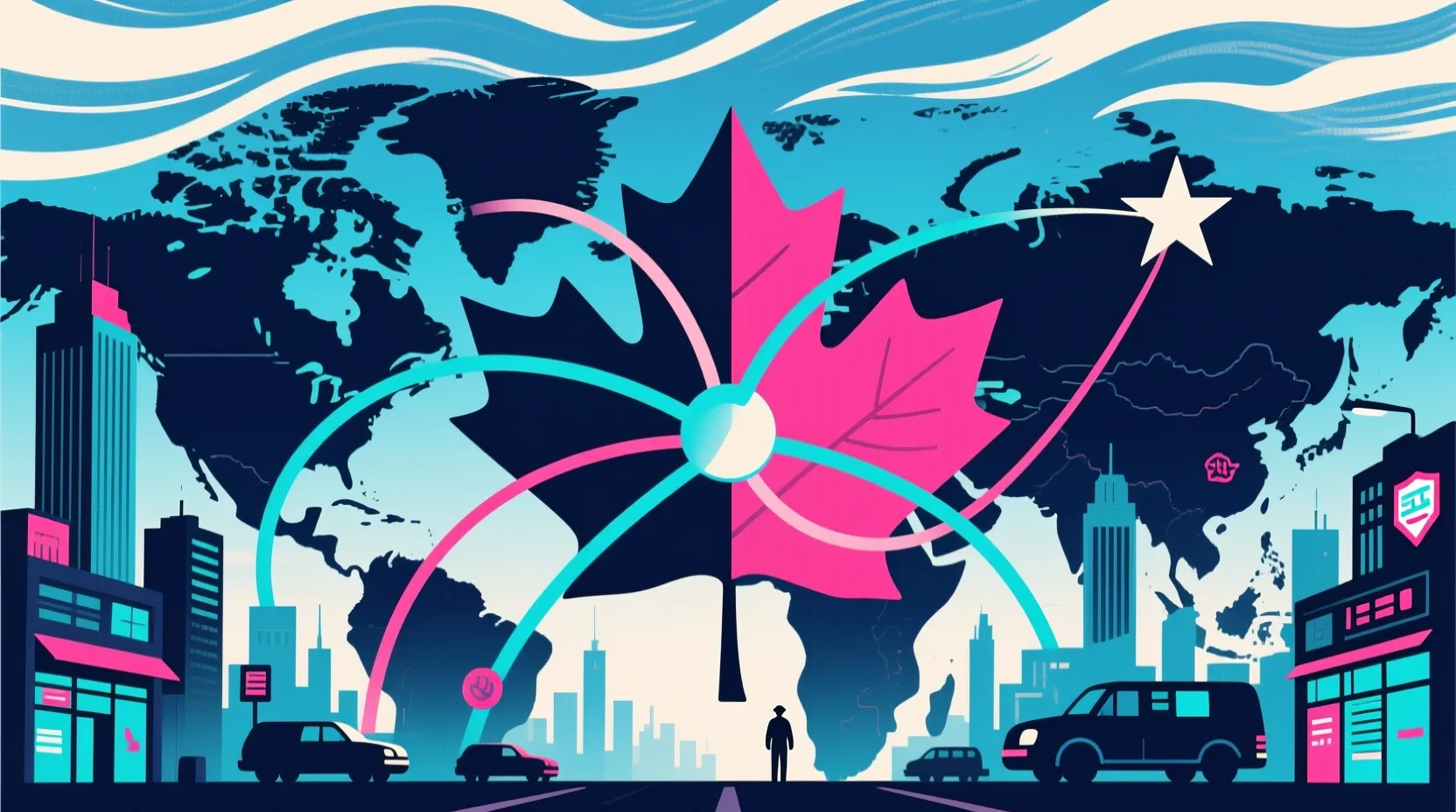 Canada's new prime minister says leaning too hard on the US economy is a risk