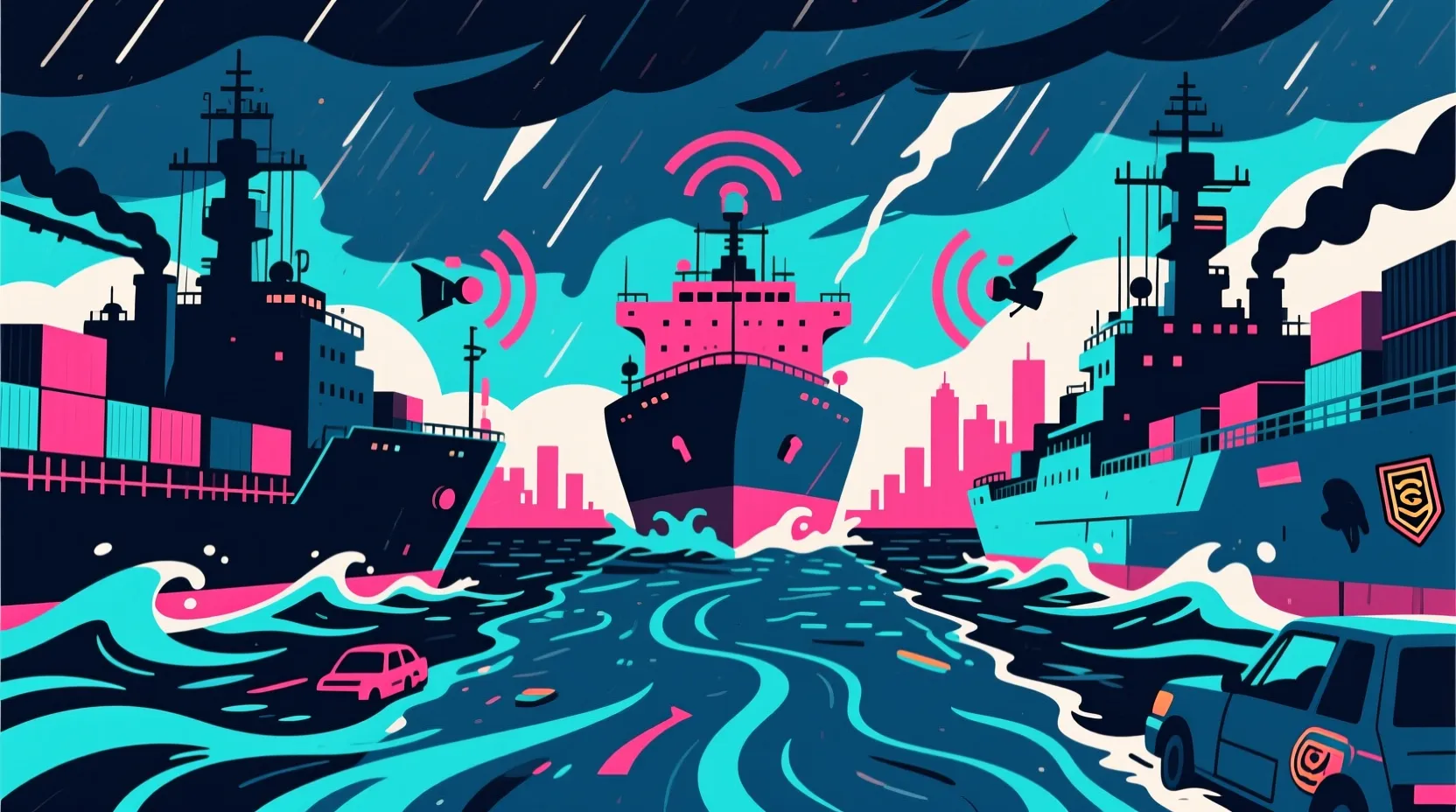 A seized ship and naval threats are testing the US-Iran ceasefire