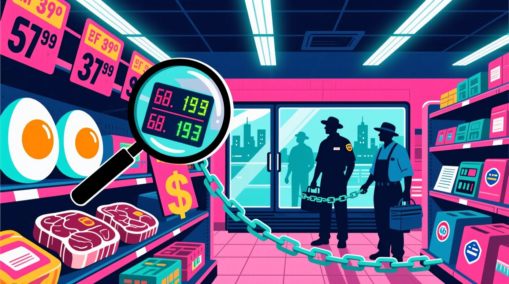 The cost of groceries is squeezing households, and now the government is looking closely at how prices are set