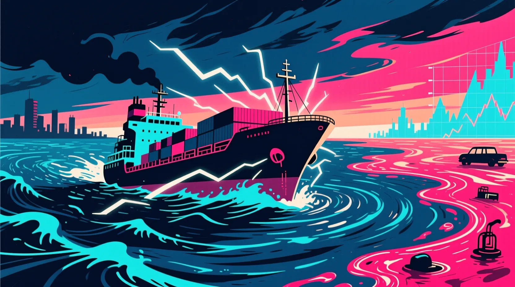 Oil jumps and markets wobble after US seizes ship, dimming hopes for Iran peace deal