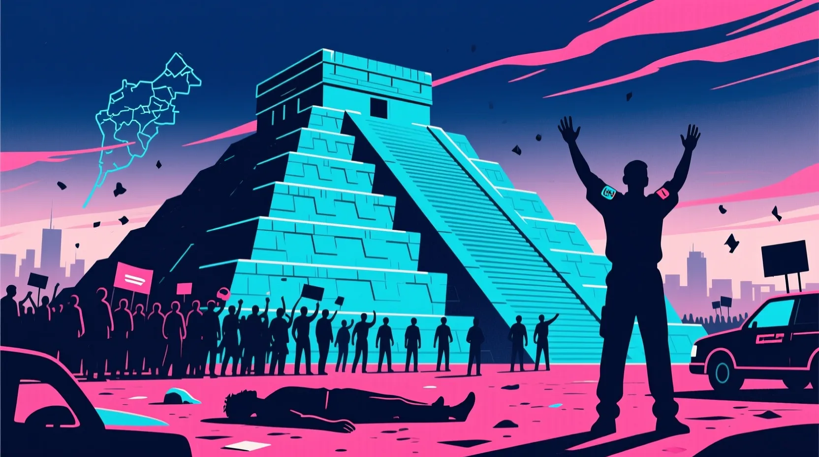 A Canadian tourist was killed and several others injured in a shooting at Mexico's Teotihuacan pyramids