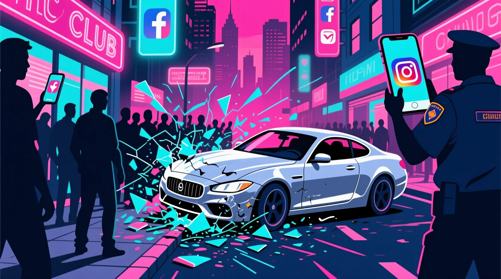 Former X Factor finalist charged with attempted murder after crashing into influencer in London