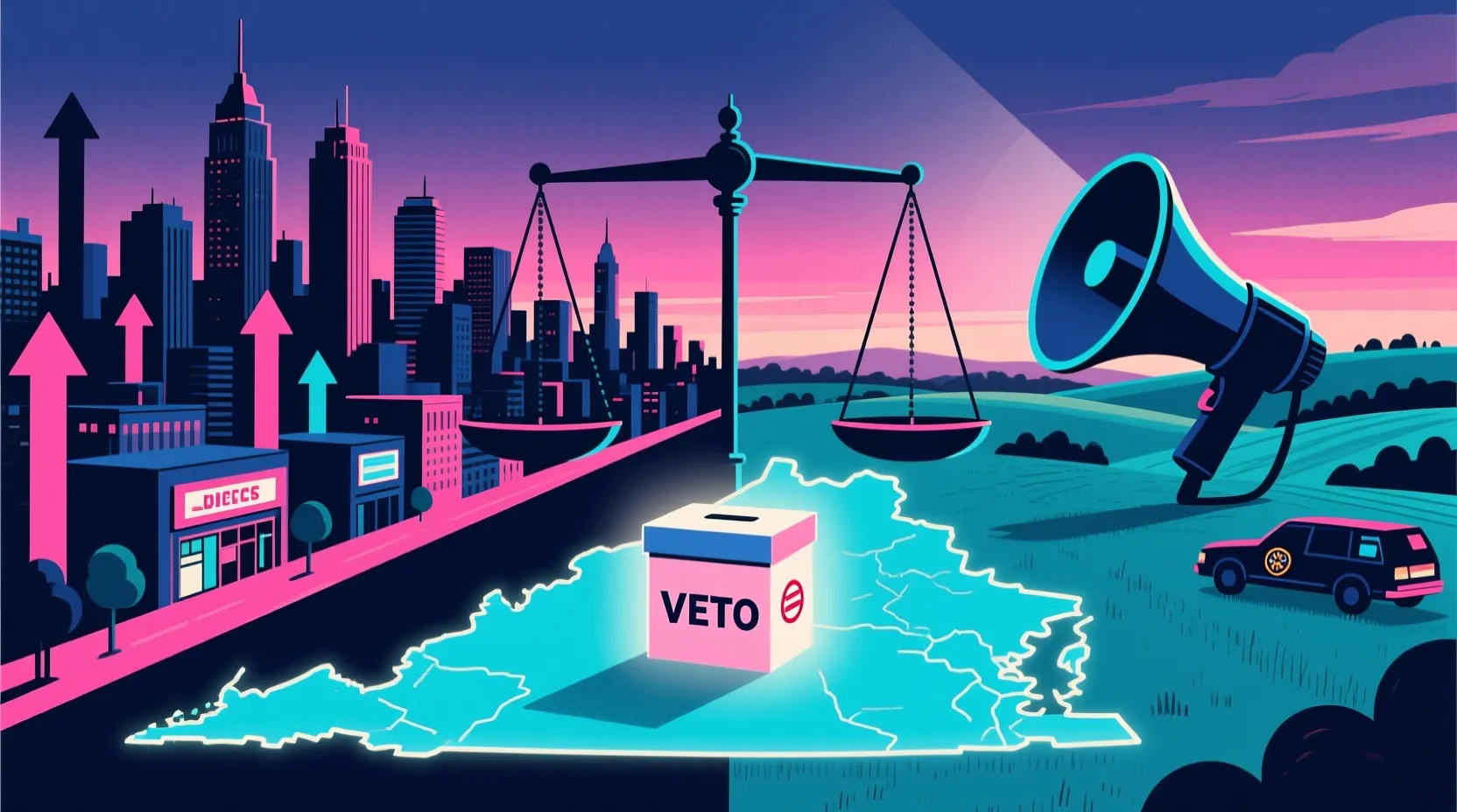 Virginia voters decide today on a redistricting change that could shift power to Democrats