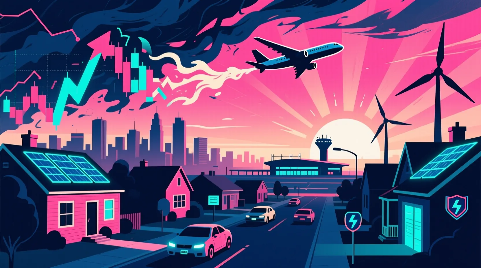 As fuel prices climb, climate advocates see a chance to push clean energy as the affordable choice